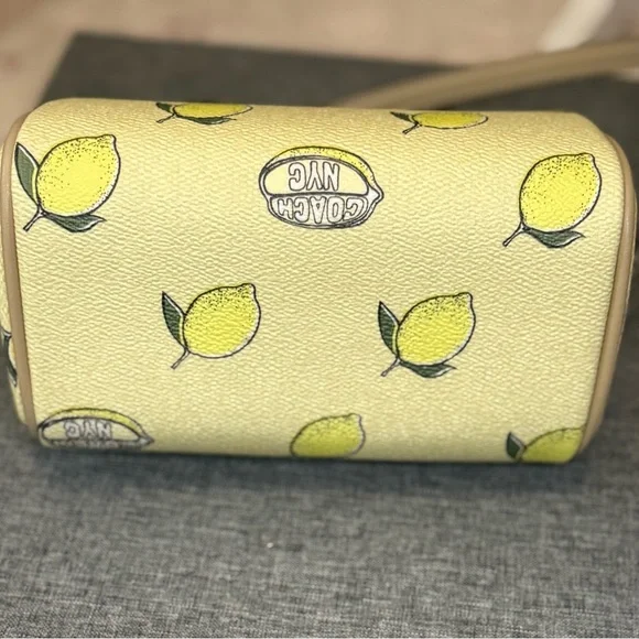 NWT Coach Mini Rowan Lemon (NYC) Crossbody Satchel - Picture 12 of 15